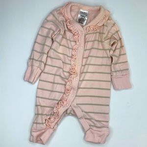 🧸3 for $19🧸 Modern moments coverall size newborn light pink